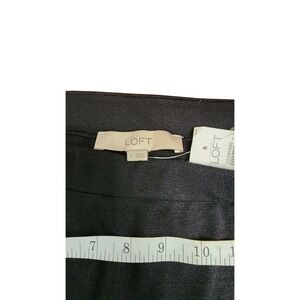 LOFT Black Off Shoulder Long Sleeve‎ Top Womens Size S